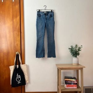 Madewell- Cali Demi Boot Jeans. Tall inseam.